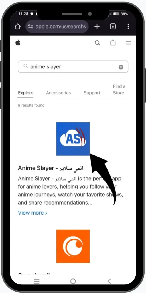 كيفية تحميل انمي سلاير على الايفون